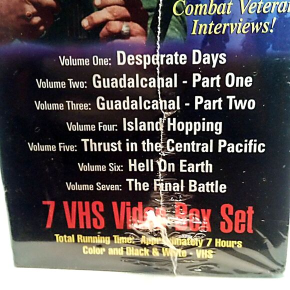Semper Fidelis: The United States Marines in World War II 7 VHS Box Set - Picture 5 of 7